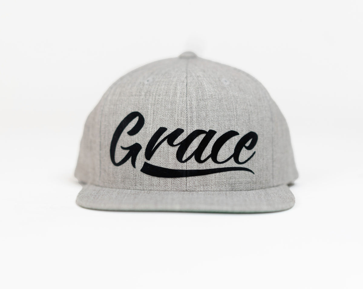 Grace Heather Grey Snapback