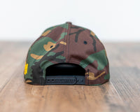 Blessed Camo/Gold Snapback